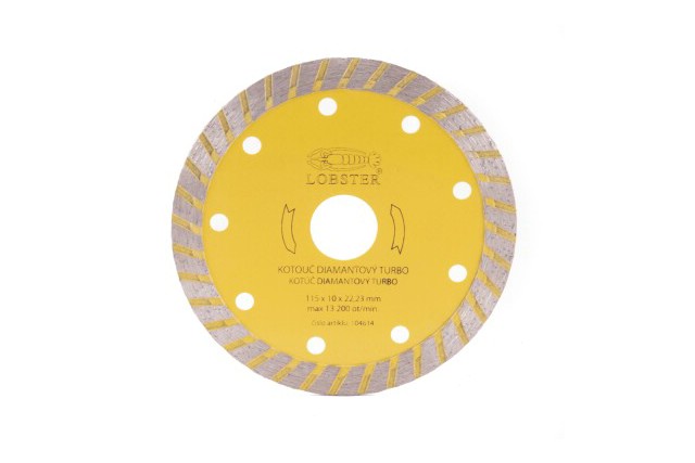 Kotouč diamantový turbo Lobster - pr. 230mm