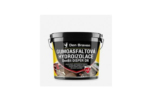 DEN BRAVEN Gumoasfaltov hydroizolace 5kg