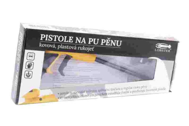 LOBSTER Pistole na PU pnu PLASTOV