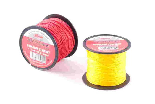 Provzek stavebn 2,0mmx50m - lut