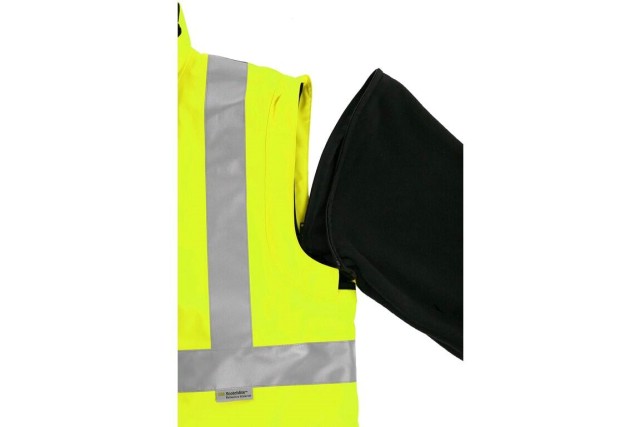 CXS Bunda pnsk reflexn LONDON 5v1 luto-modr - vel. L