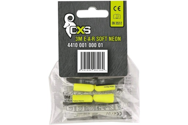 Chrnie sluchu ztkov NEON balen 3 pry