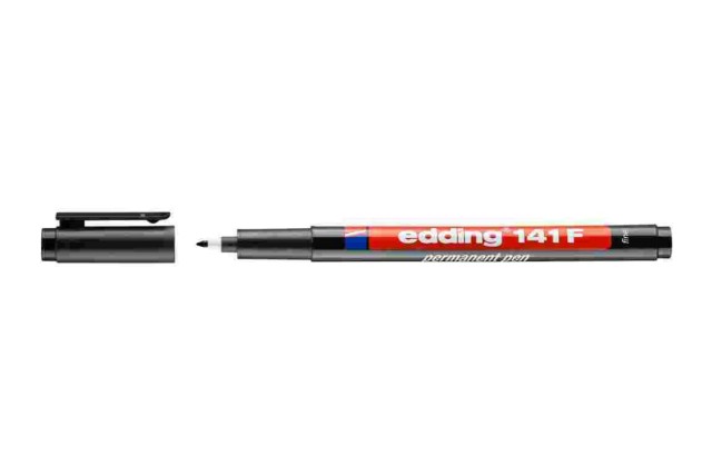 Popisovač permanentní Edding 141 F černý