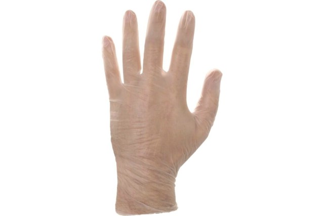 CXS Rukavice jednorzov MOSE vinylov vel. 10