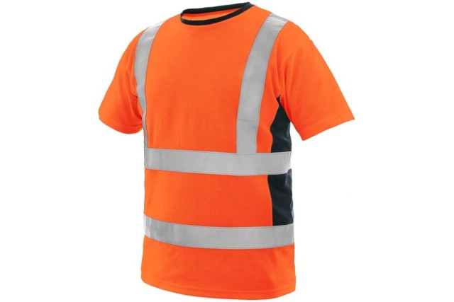 CXS Triko vstran pnsk EXETER oranov - vel. S