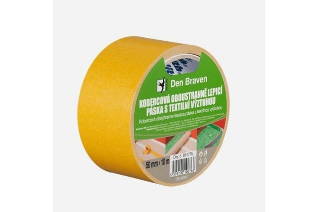 DEN BRAVEN Pska kobercov oboustrann 50mmx10m