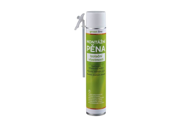 DEN BRAVEN Pěna montážní trubičková Green line 750ml